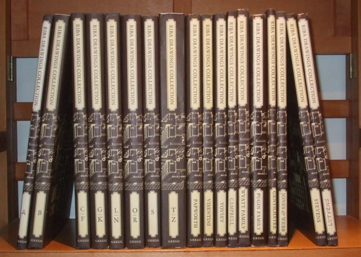 Image for Catalogue of the Drawings Collection of the Royal Institute of British Architects. ( Complete Set in 8 Volumes. Plus 10 Monographs ]