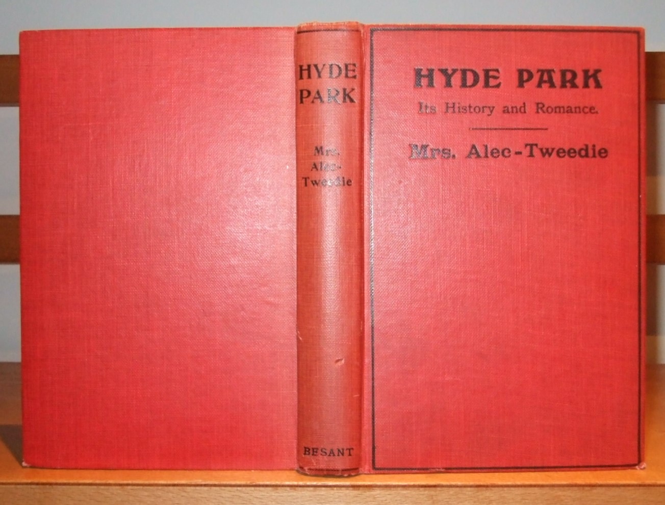Image for Hyde Park Its History & Romance [ Inscribed with Letter ]
