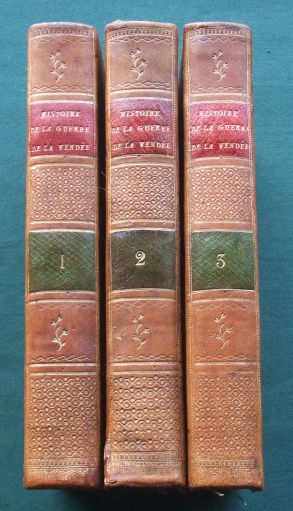 Image for Histoire de la guerre de la Vende´e et des Chouan [ Complete in 3 Volumes ]