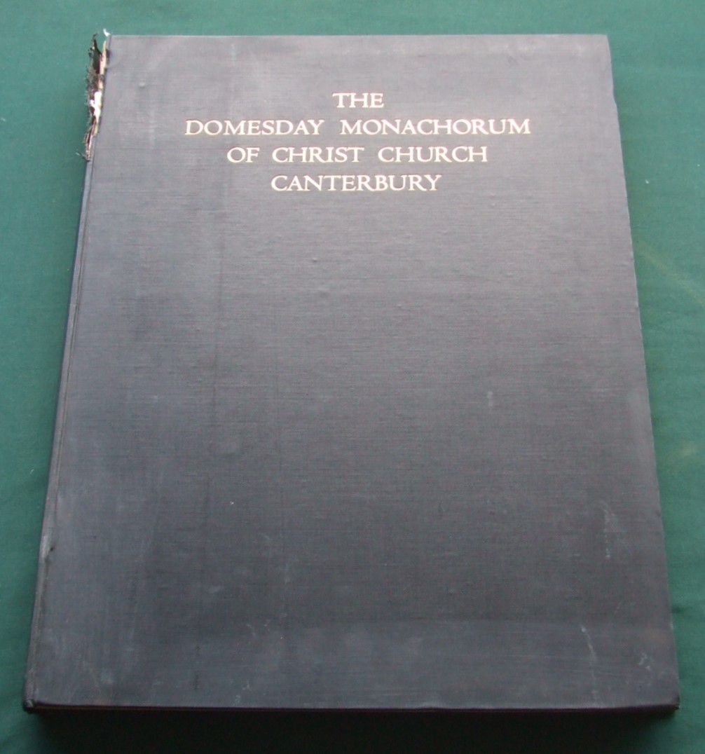 Image for The Domesday Monachorum of Christ Church Canterbury