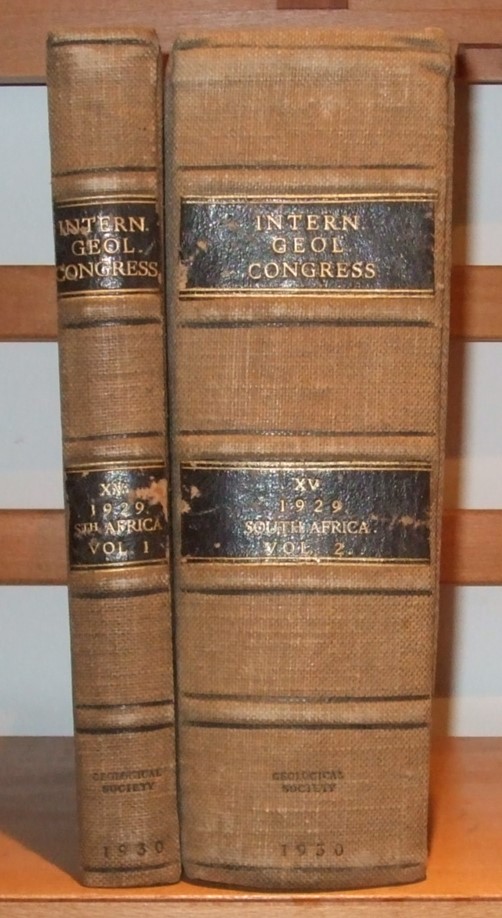 Image for South Africa Compte Rendu of the XV Session, South Africa 1929 [ International Geological Congress ] [ 2 Volumes. Many Maps ]