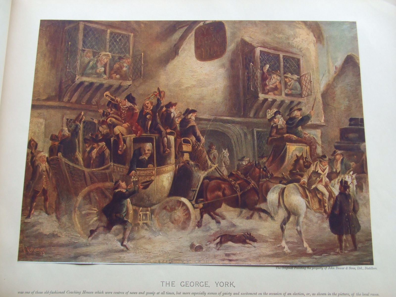 Famous Old Coaching Inns of England