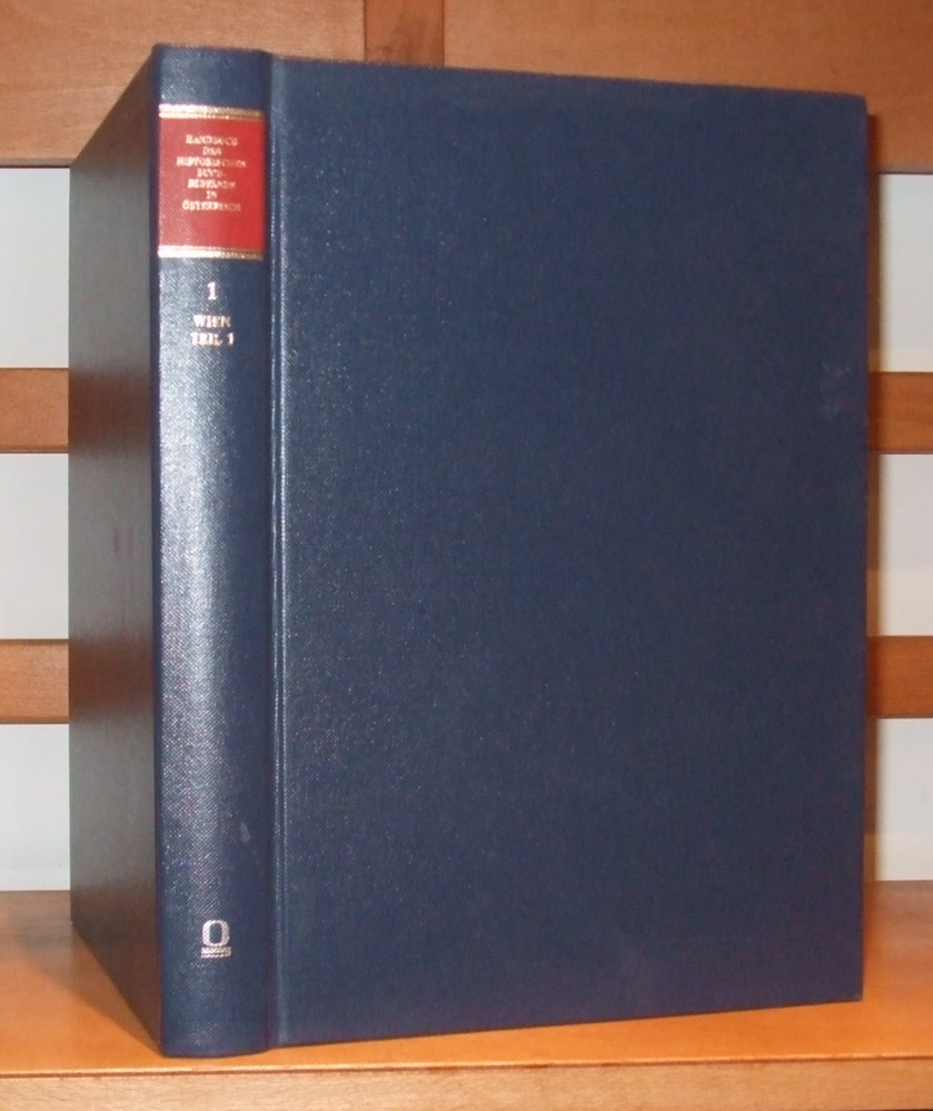 Image for Handbuch der historischen Buchbestände in Österreich [ Band 1 ]