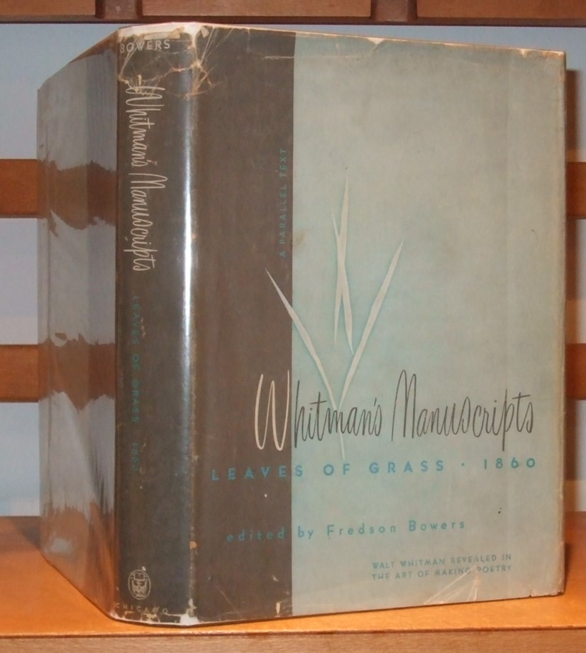 Image for Whitman's Manuscripts - Leaves of Grass (1860) : A Parallel Text