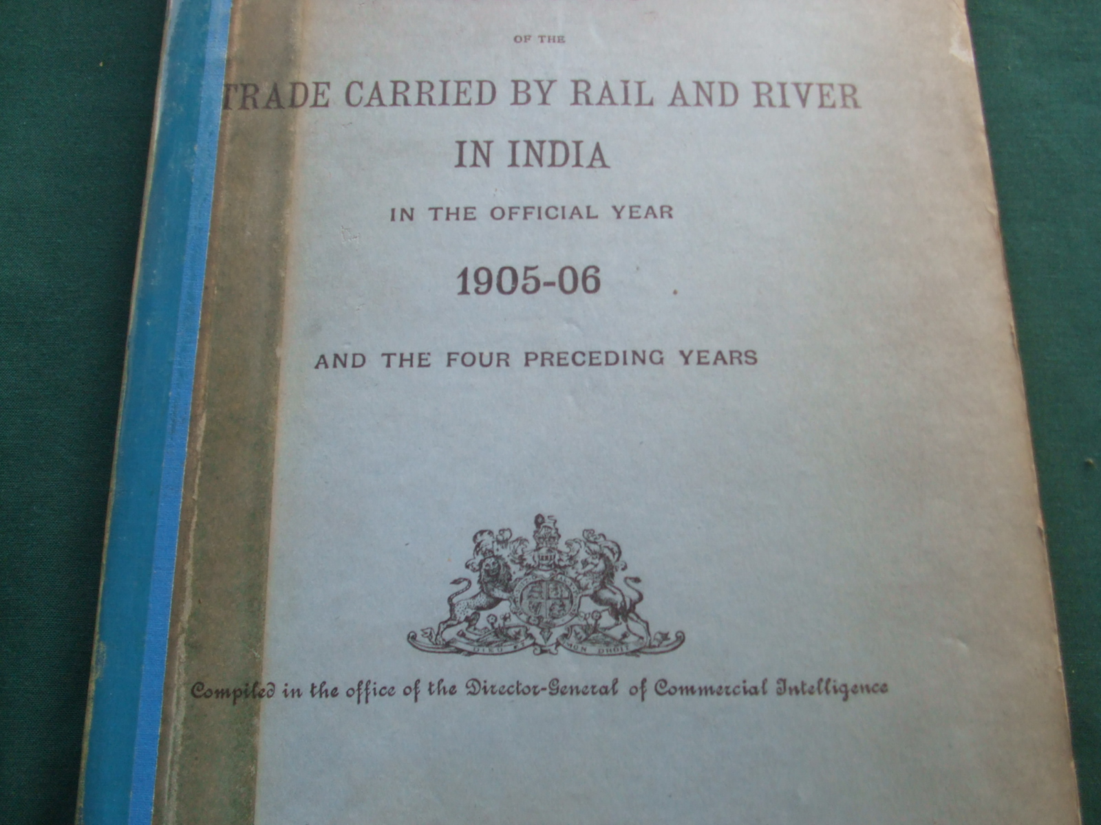 Image for Accounts of the Trade Carried By Rail and River in India in the Official Year 1905-06