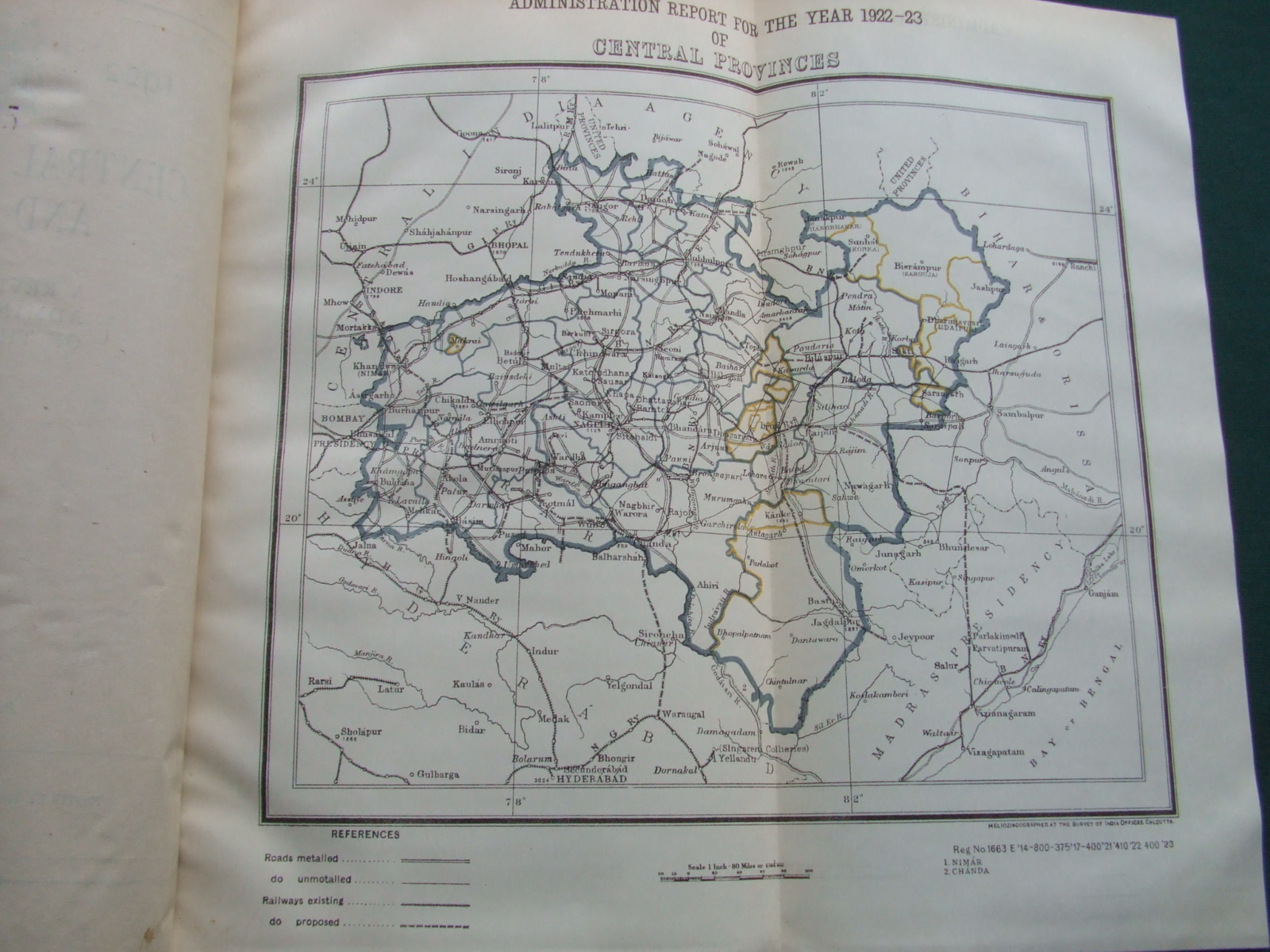 Image for Central Provinces and Berar 1922-1923 a Review of the Administration of the Province