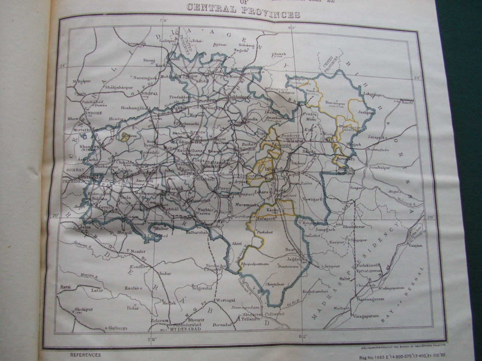 Image for Central Provinces and Berar 1921-1922 a Review of the Administration of the Province  [ 2 Volumes ]