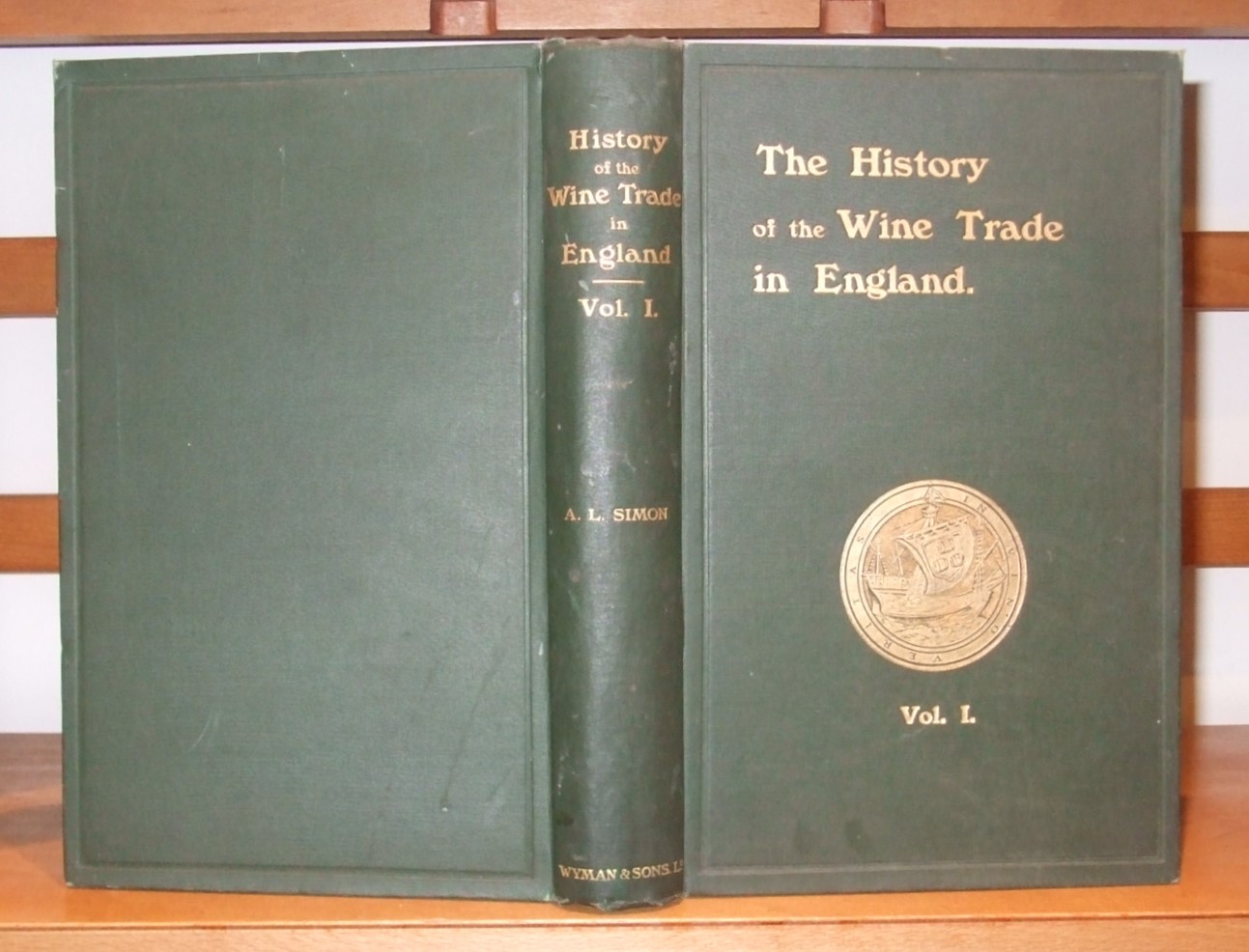 Image for The History of the Wine Trade in England  [ Inscribed Copy ]
