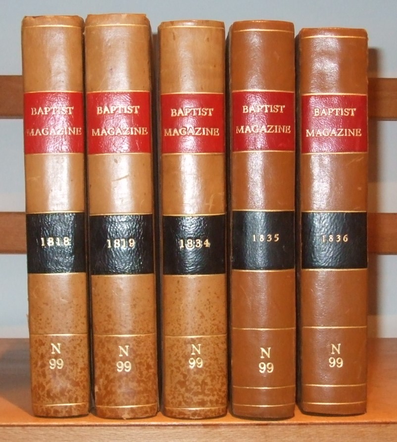 Image for The Baptist Magazine [ 5 Volumes ]