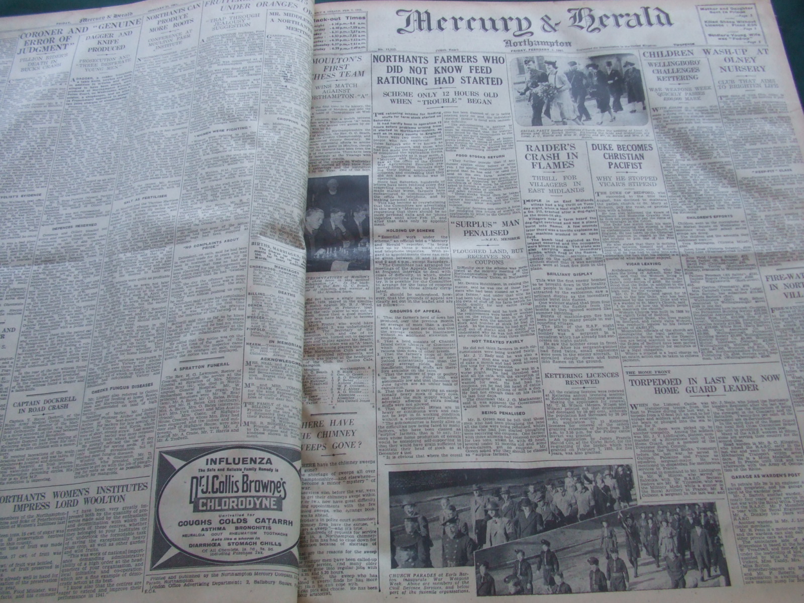 Image for Northampton Mercury & Herald [ 1941 ]