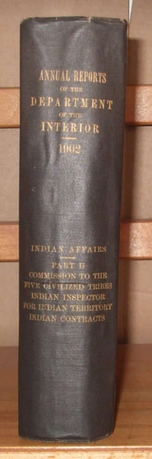 Image for Annual Reports of the Department on the Interior for the Fiscal Year Ended June 30th, 1902 [ Indian Affairs ]