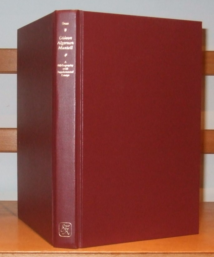 Image for Gideon Algernon Mantell a Bibliography with Supplementary Essays  [ Scholars Facsimiles & Reprints ]