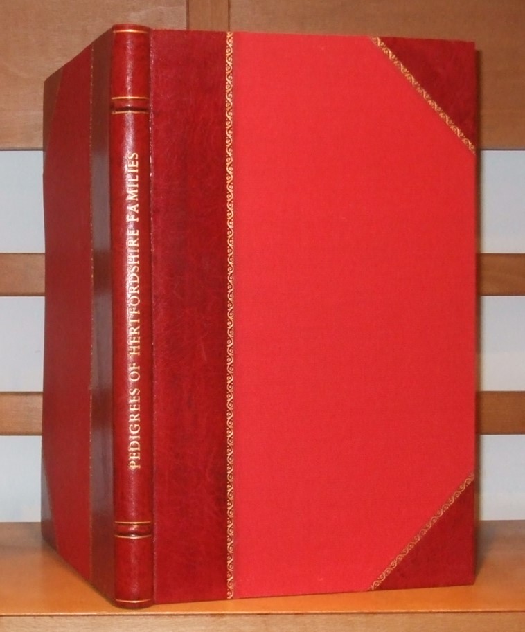 Image for County Genealogies. Pedigrees of Hertfordshire Families