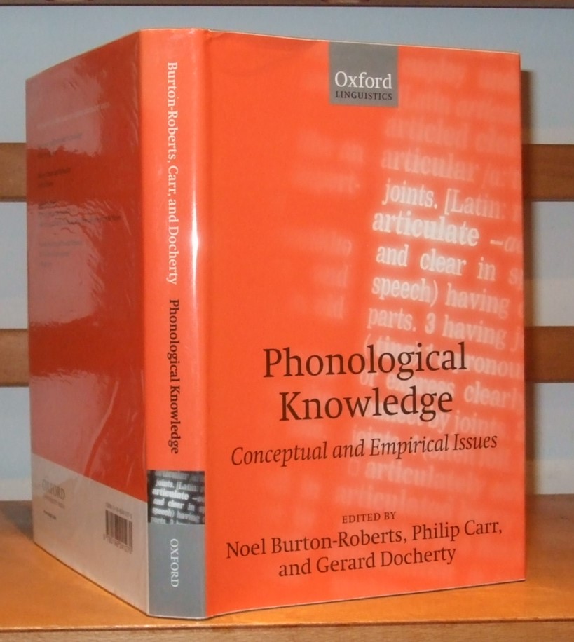 Image for Phonological Knowledge: Conceptual and Empirical Issues