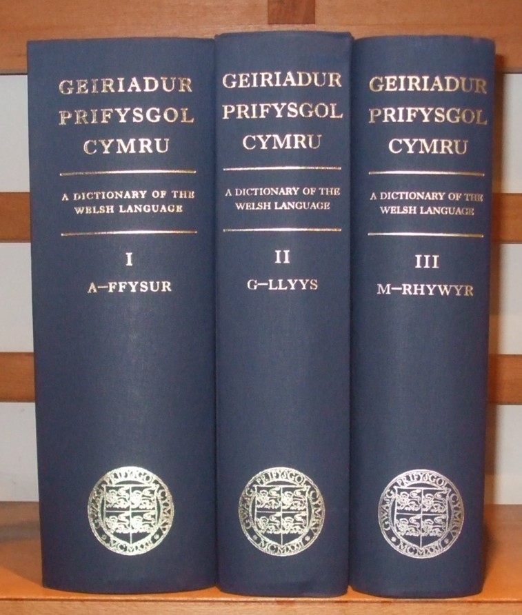 Image for Geiriadur Prifysgol Cymru: A Dictionary of the Welsh Language [ Volume 1,2,&3 ]
