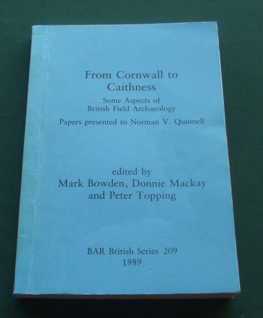 Image for From Cornwall to Caithness Some Aspects of British Field Archaeology