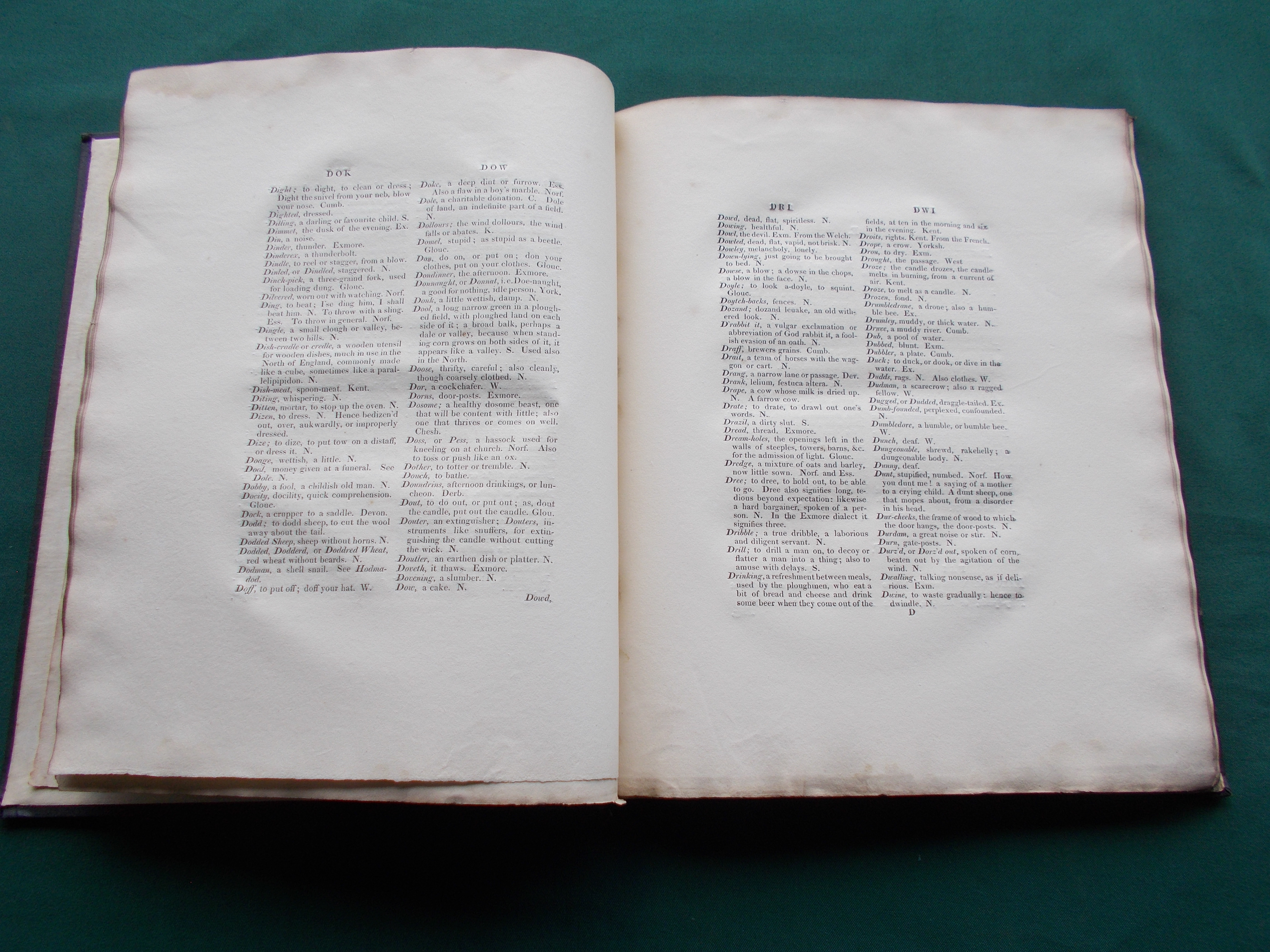 A Provincial Glossary with a Collection of Local Proverbs and Popular ...