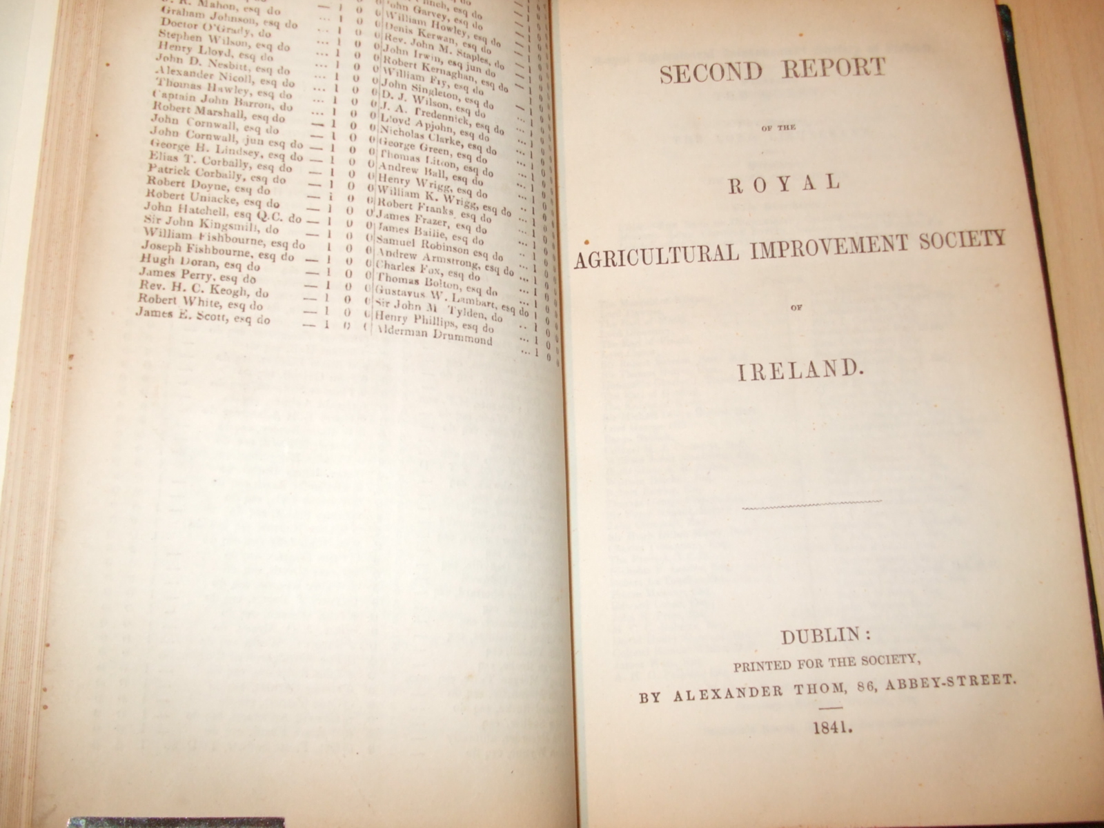 Image for Royal Agricultural Improvement Society of Ireland