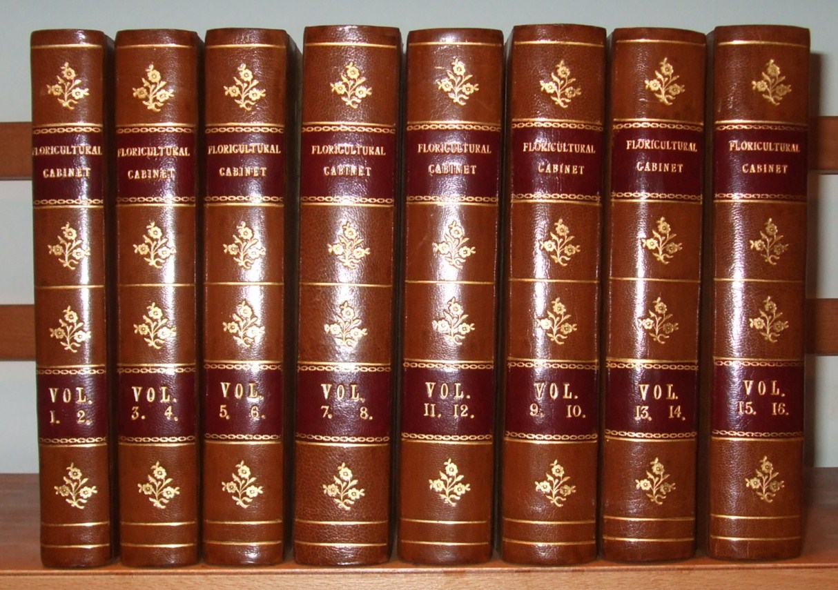 The Floricultural Cabinet and Florists Magazine ( Complete Run from 1-16 Fine Bindings ) Image for The Floricultural Cabinet and Florists Magazine ( Complete Run from 1-16 Fine Bindings )