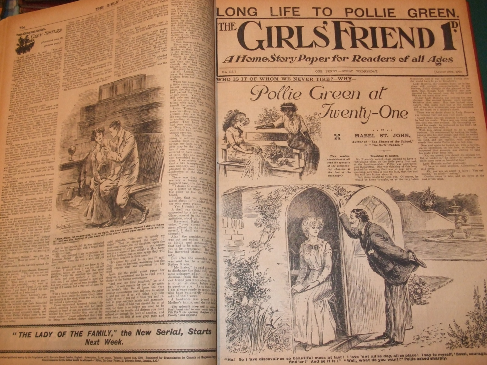 Image for The Girls' Friend a Home Story Paper for Readers of All Ages [ 25 Issues ]