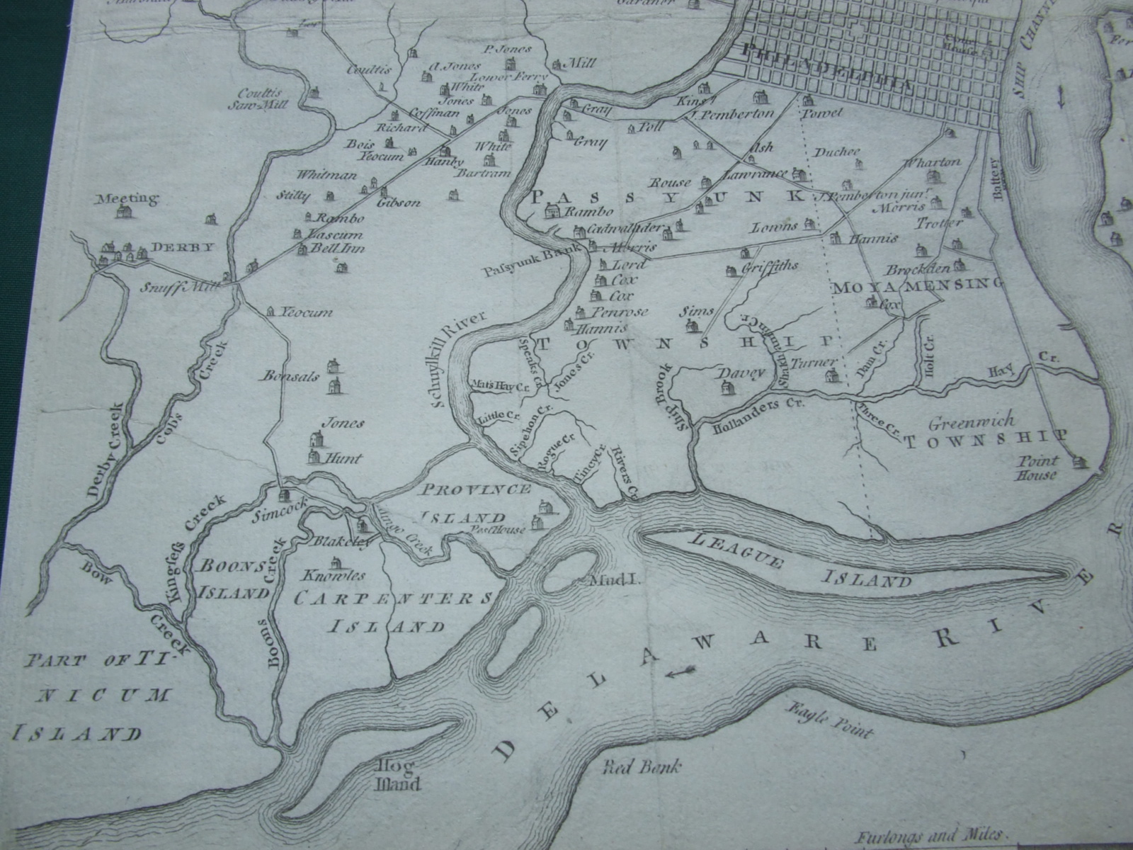A Map of Philadelphia and Parts Adjacent