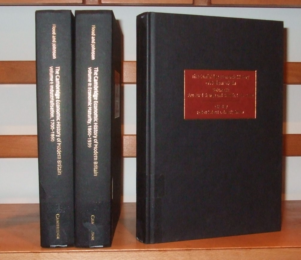 Image for The Cambridge Economic History of Modern Britain  [ Complete in 3 Volumes ]