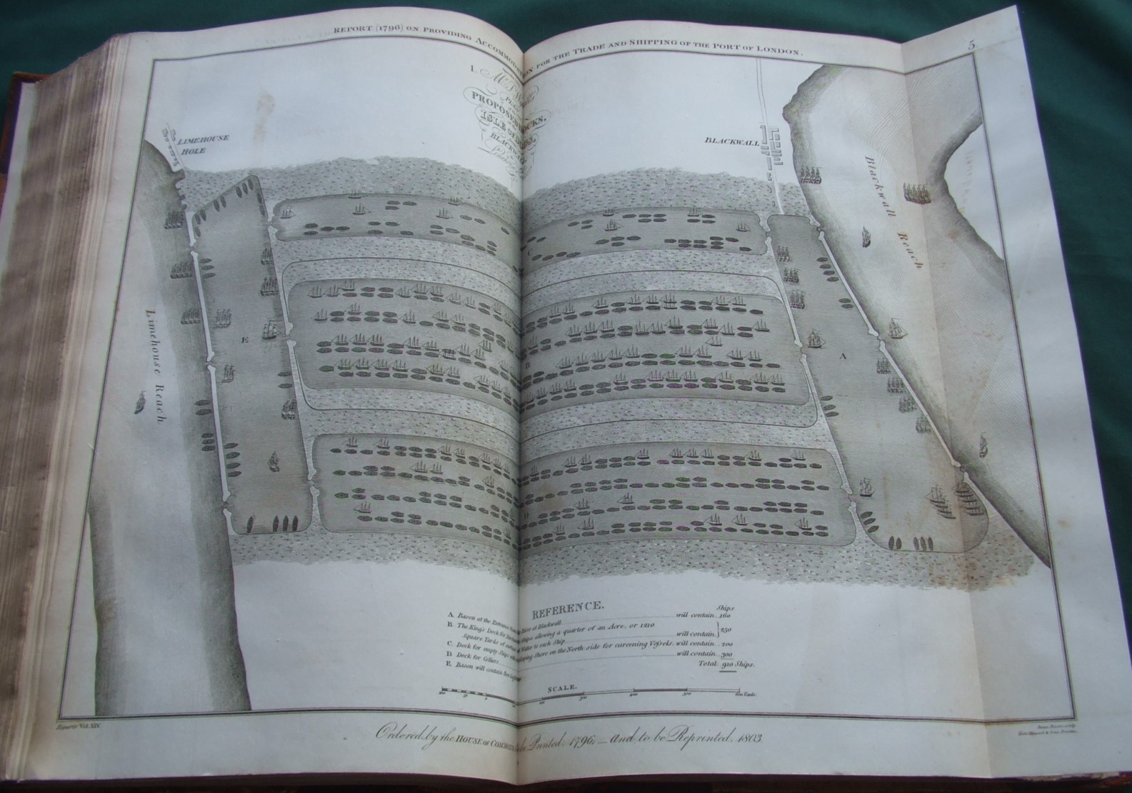 Image for Reports from Committees of the House of Commons. Re- printed by order of the House. Volume XIV: Miscellaneous reports; - also, Port of London, with engravings, 1793-1802
