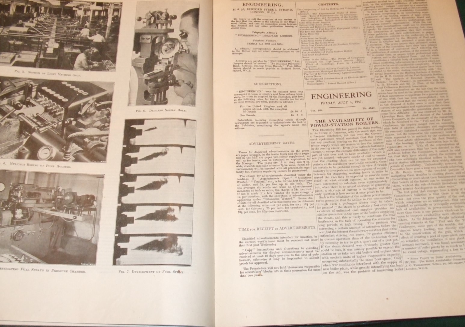 Image for Engineering an Illustrated Weekly Journal [1947]