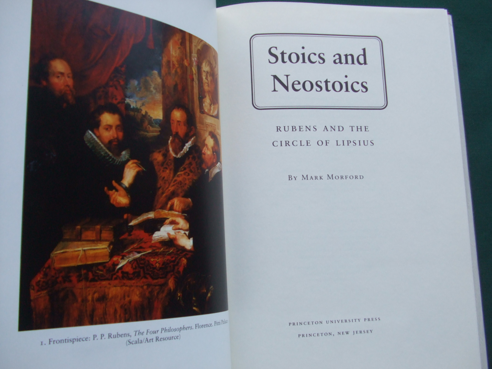 Stoics and Neostoics: Rubens and the Circle of Lipsius