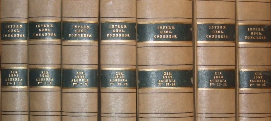 Image for Congres Geologique International Comptes Rendus De La Dix - Neuvieme Session Alger 1952-1954 [ 21 Parts ]