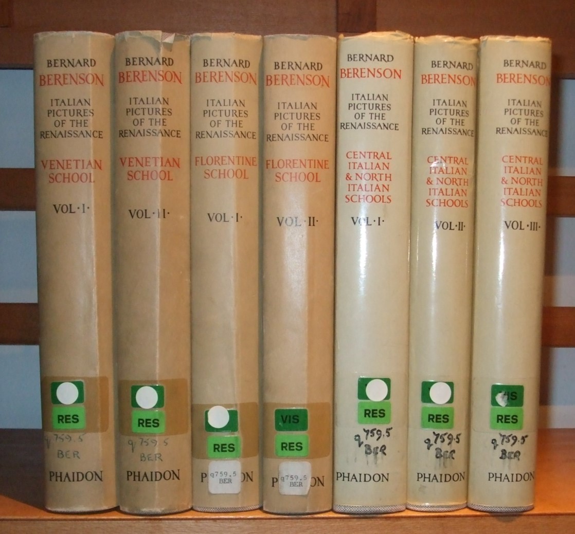 Image for Italian Pictures of the Renaissance [ 7 Volumes ]