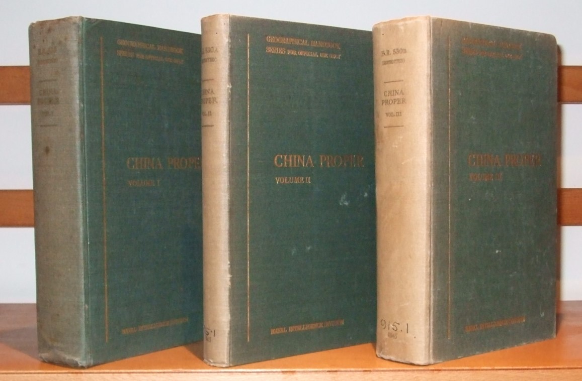 Image for China Proper [ 3 Volumes ]. [ Volume 1. Physical Geography, History and Peoples. 2. Modern History and Administration. 3. Economic Geography, Ports and Communications. ]